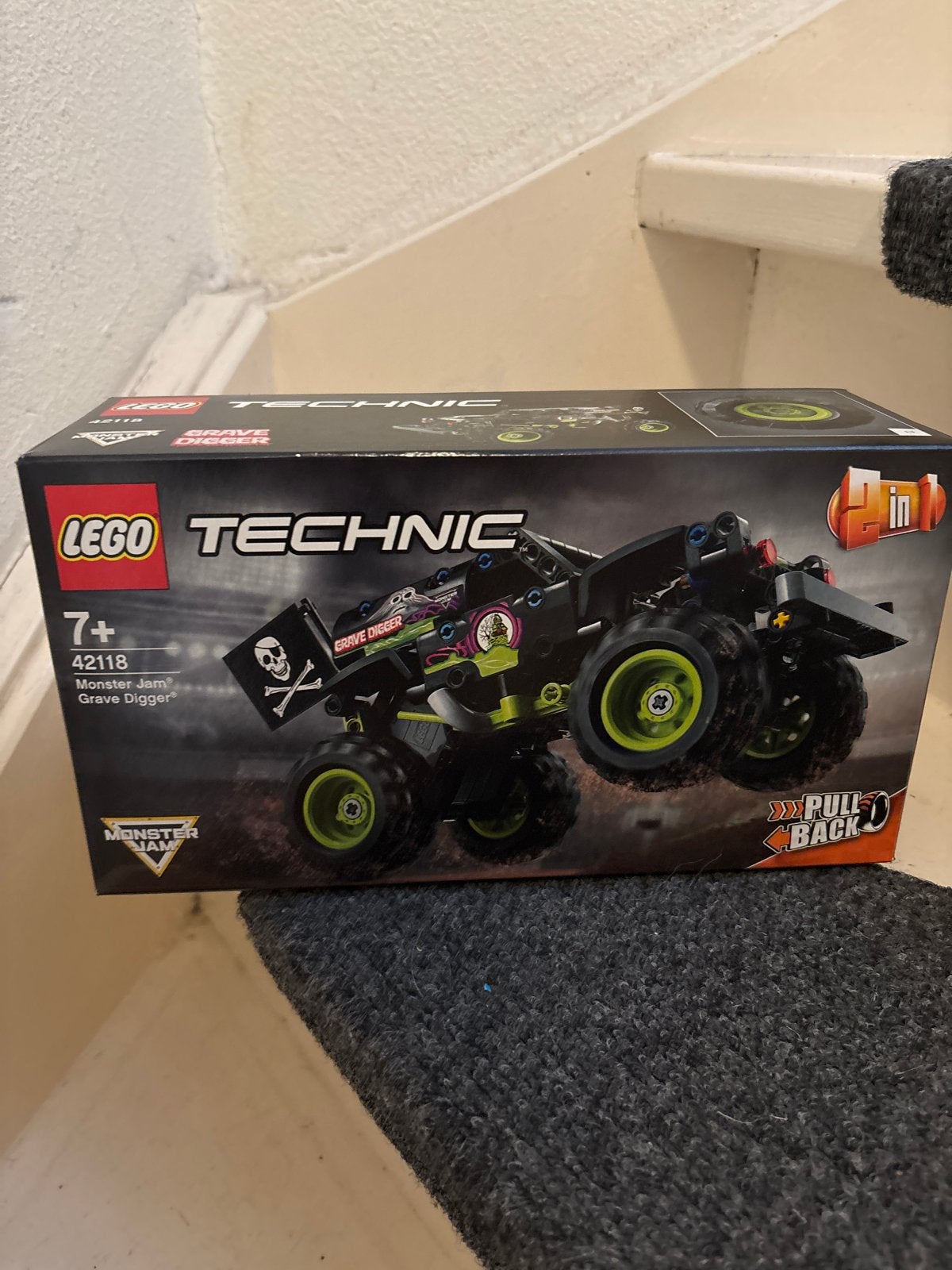 Lego Technic 42118 Monster Jam Grave Digger Nieuw, Lego, Nieuw, Ophalen of Verzenden, Complete set