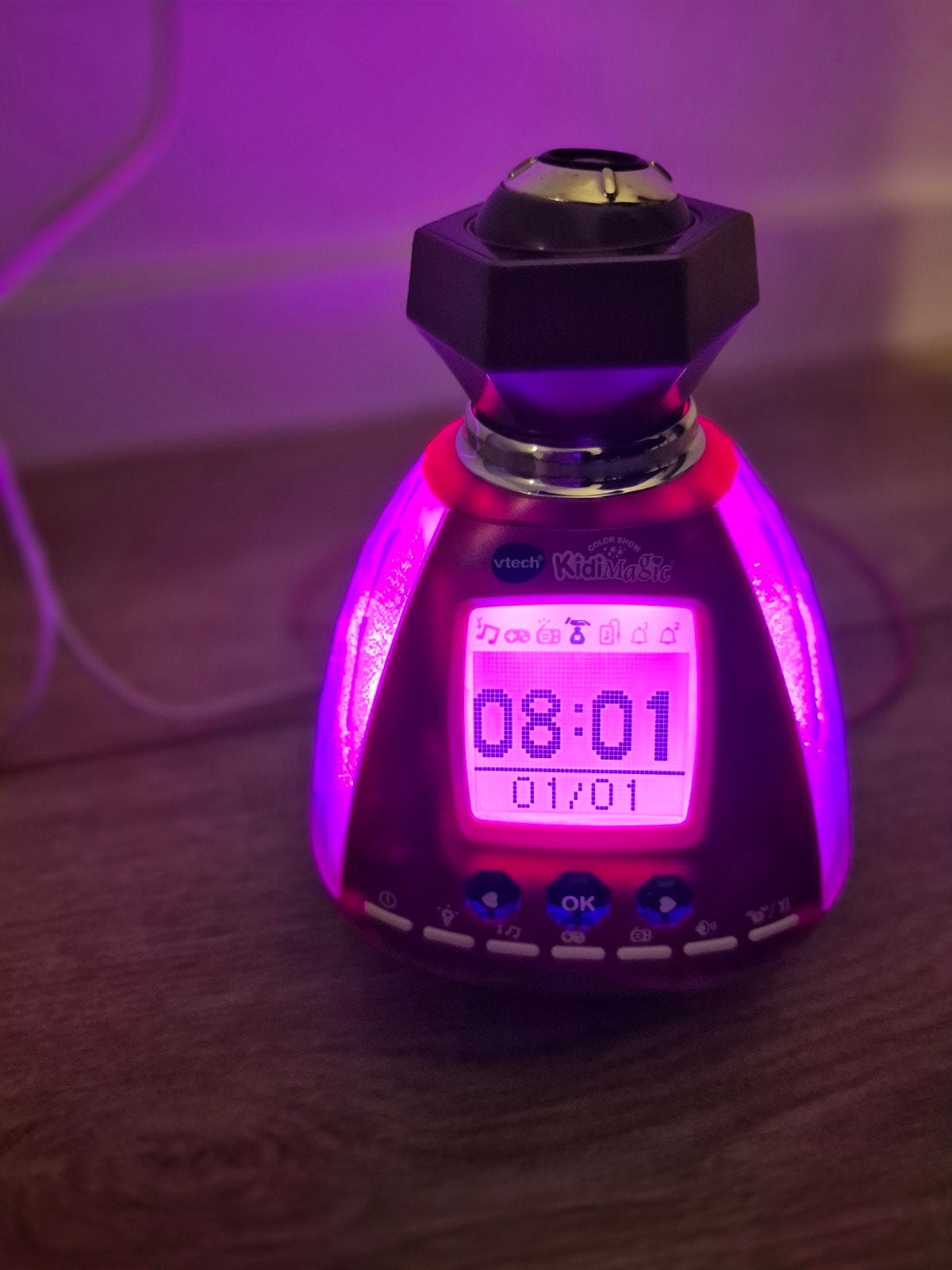 VTech Kidi Magic Wekker/Radio, Ophalen of Verzenden, Zo goed als nieuw, 6 jaar of ouder