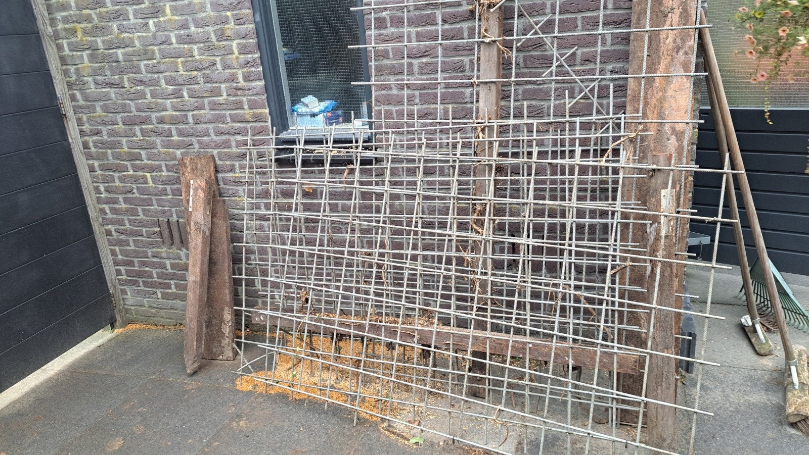 Betonmatten, Ophalen, Gebruikt, IJzer, Gaashekwerk