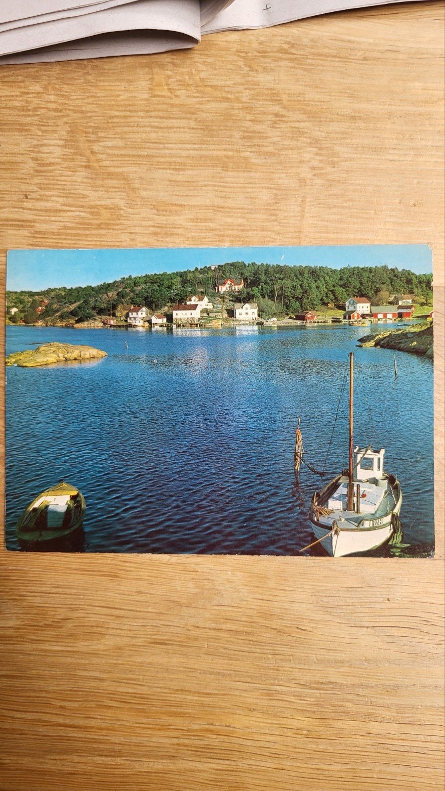 Vintage Ansichtkaart Noorwegen- Balestrand, Knut Kunstforlag, Ophalen of Verzenden, 1960 tot 1980, Gelopen, Overig Europa