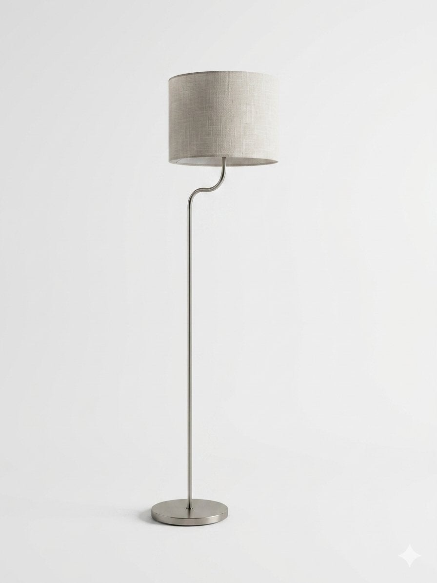 Staande vloerlamp, Ophalen of Verzenden, Zo goed als nieuw, Metaal, 150 tot 200 cm