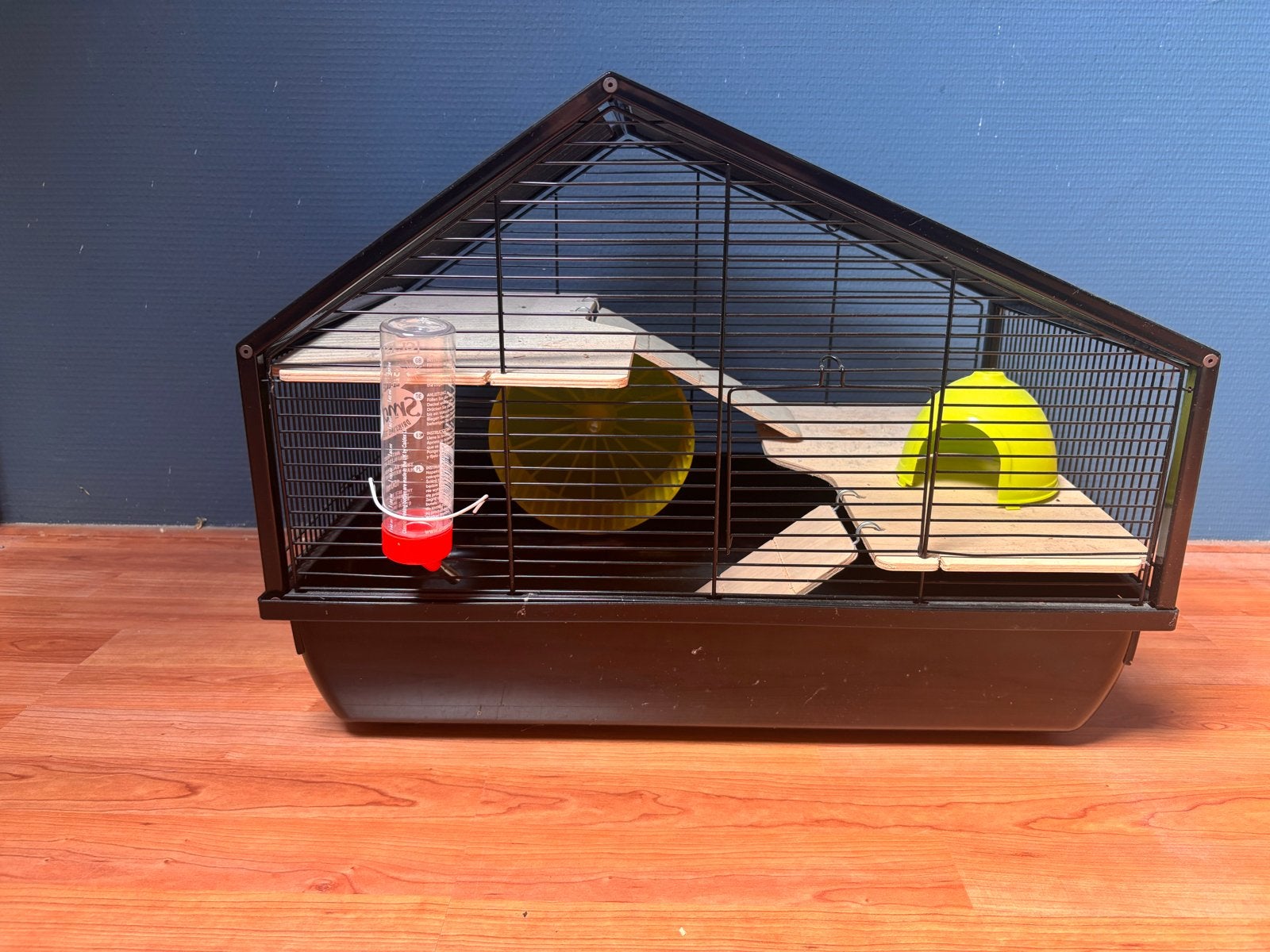 Hamsterkooi, Ophalen, Zo goed als nieuw