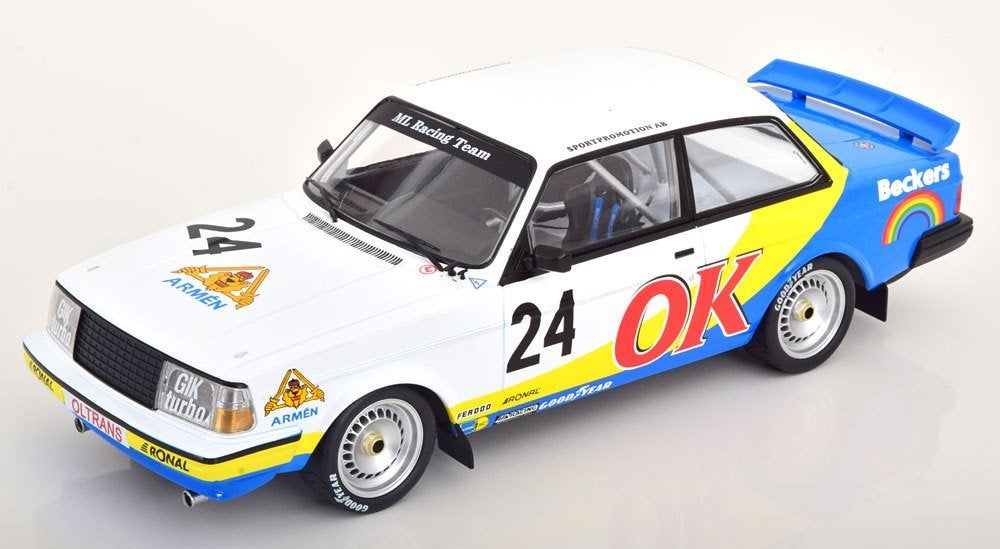 Volvo 240 Turbo #24 DPM Nürburgring Super Sprint 1985 1-18, Overige merken, Ixo models, Auto, Ixo models