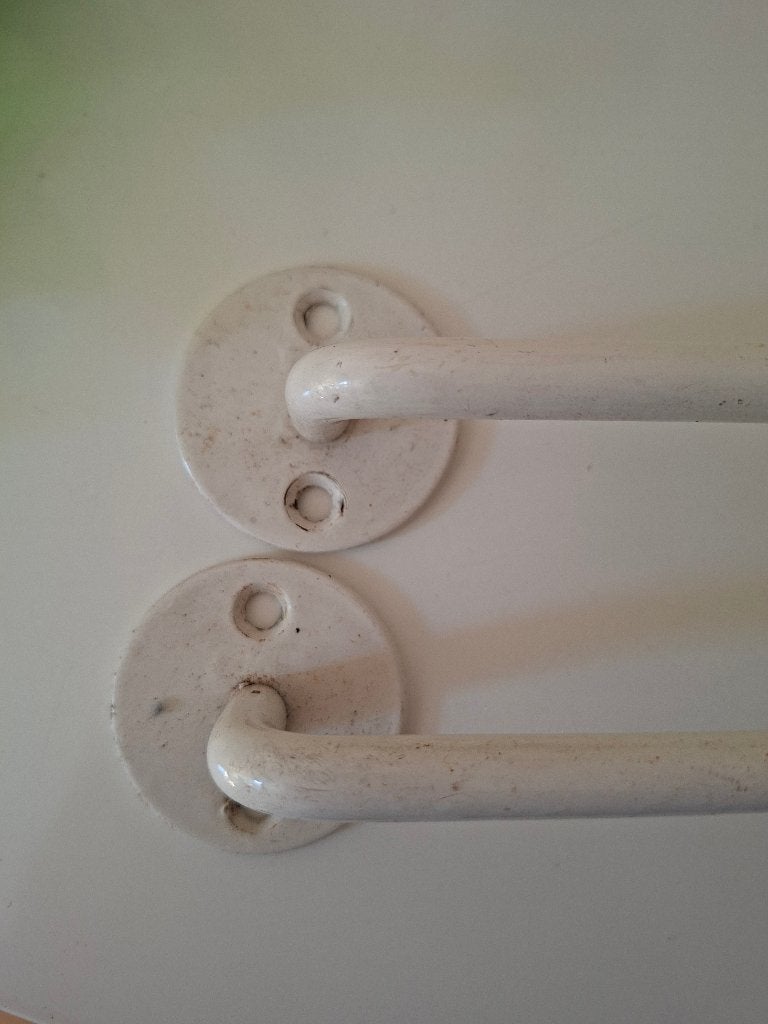 Ikea stang voor S-haken x2, Huis en Inrichting, Keuken | Keukenbenodigdheden, Ophalen, Gebruikt, Metaal, Wit