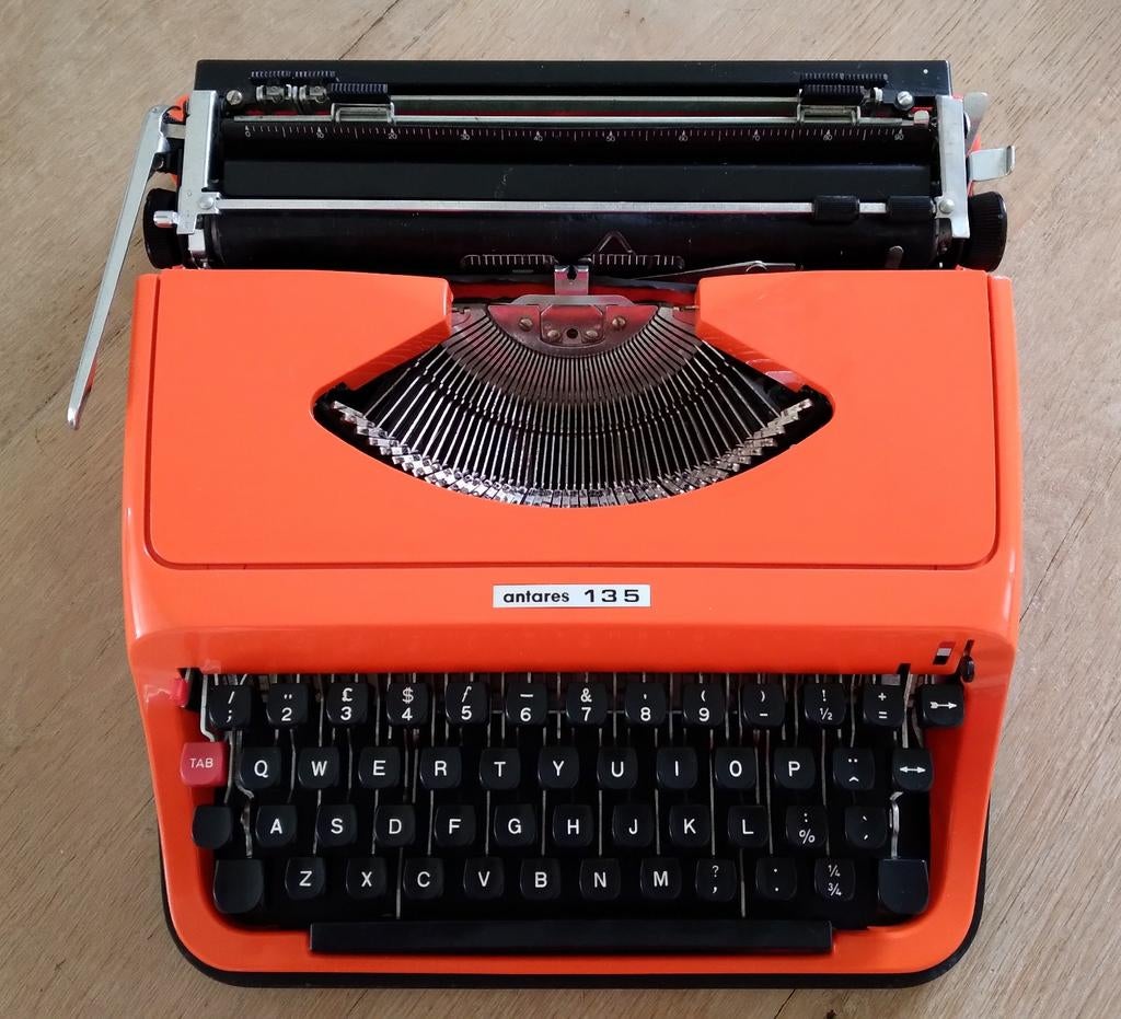 Vintage Antares 135 typemachine, Diversen, Ophalen of Verzenden