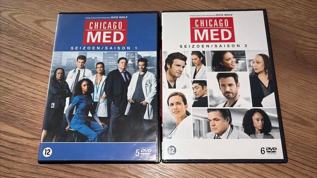 Chicago Med seizoen 1 en 2 op dvd., Cd's en Dvd's, Vanaf 12 jaar, Ophalen of Verzenden, Zo goed als nieuw, Actie en Avontuur