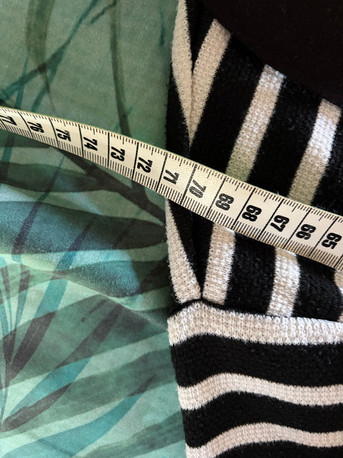 Zwart wit gestreept truitje, Zwart, Maat 46/48 (XL) of groter, Ophalen of Verzenden, Korte mouw