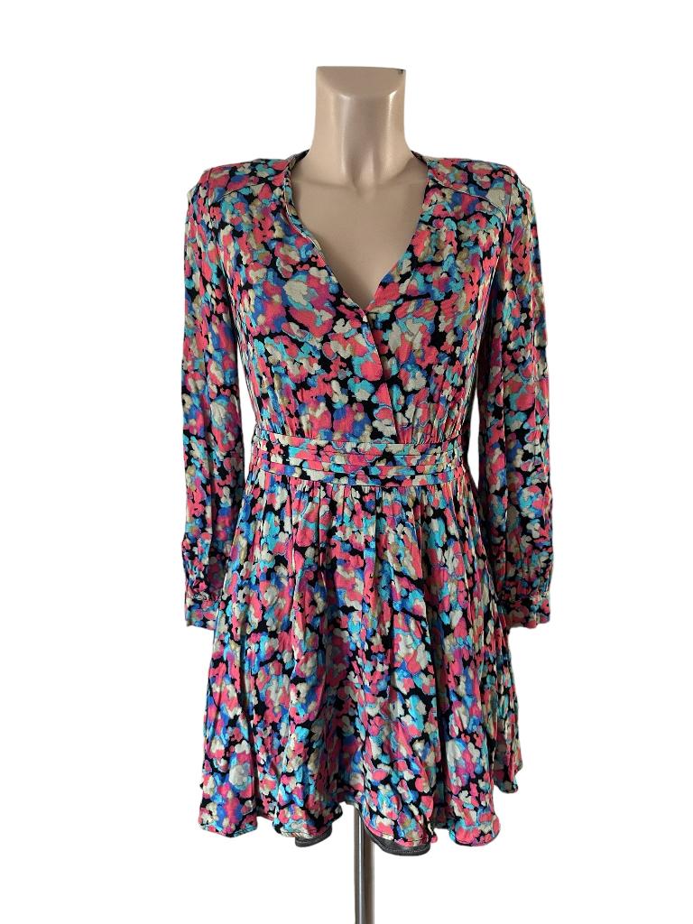 Janice jurk S, Kleding | Dames, Jurken, Ophalen of Verzenden, Zo goed als nieuw, Onder de knie