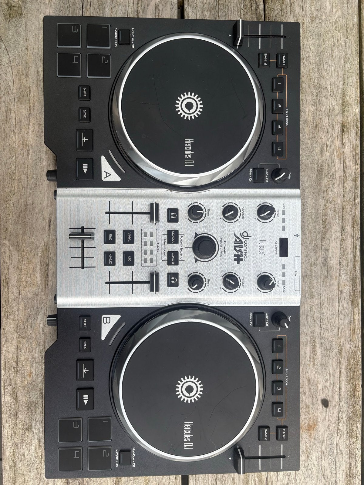 Hercules DJControl AIR+ DJ-controller, Muziek en Instrumenten, Dj-sets en Draaitafels, Ophalen, Zo goed als nieuw, Draaitafel