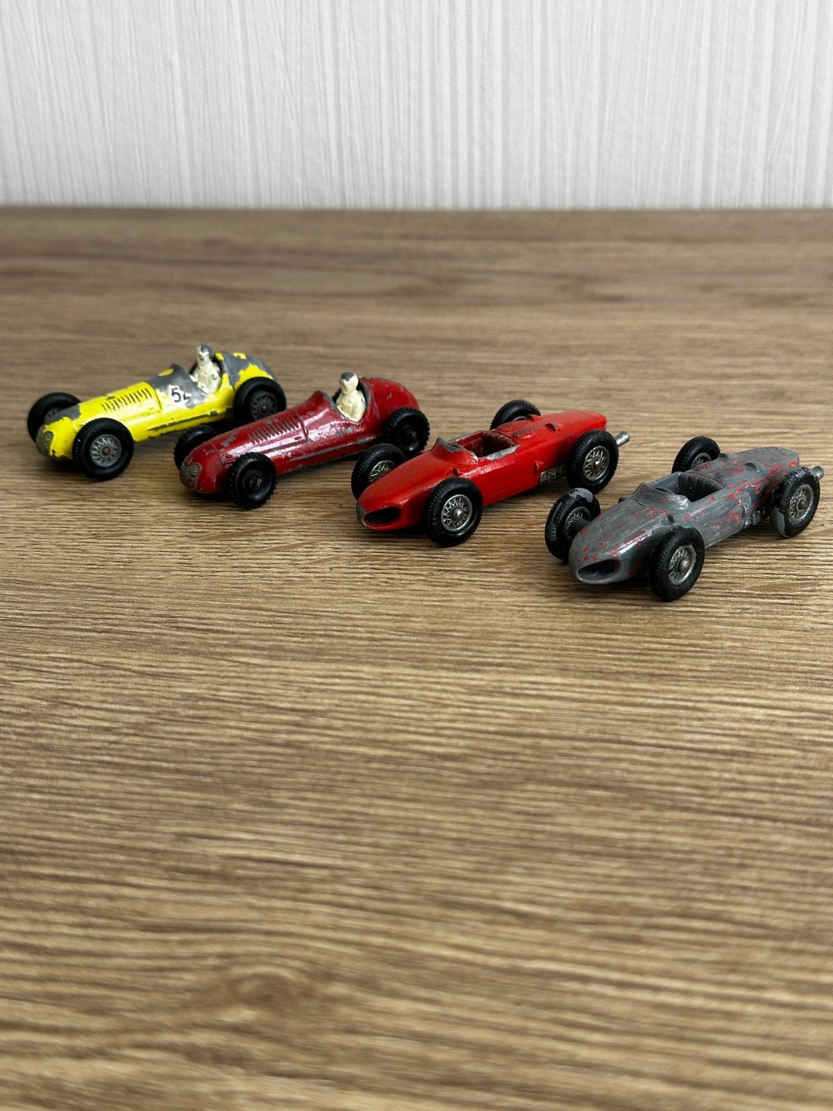 Vintage Lesney racewagens, Ophalen of Verzenden, Gebruikt, Auto