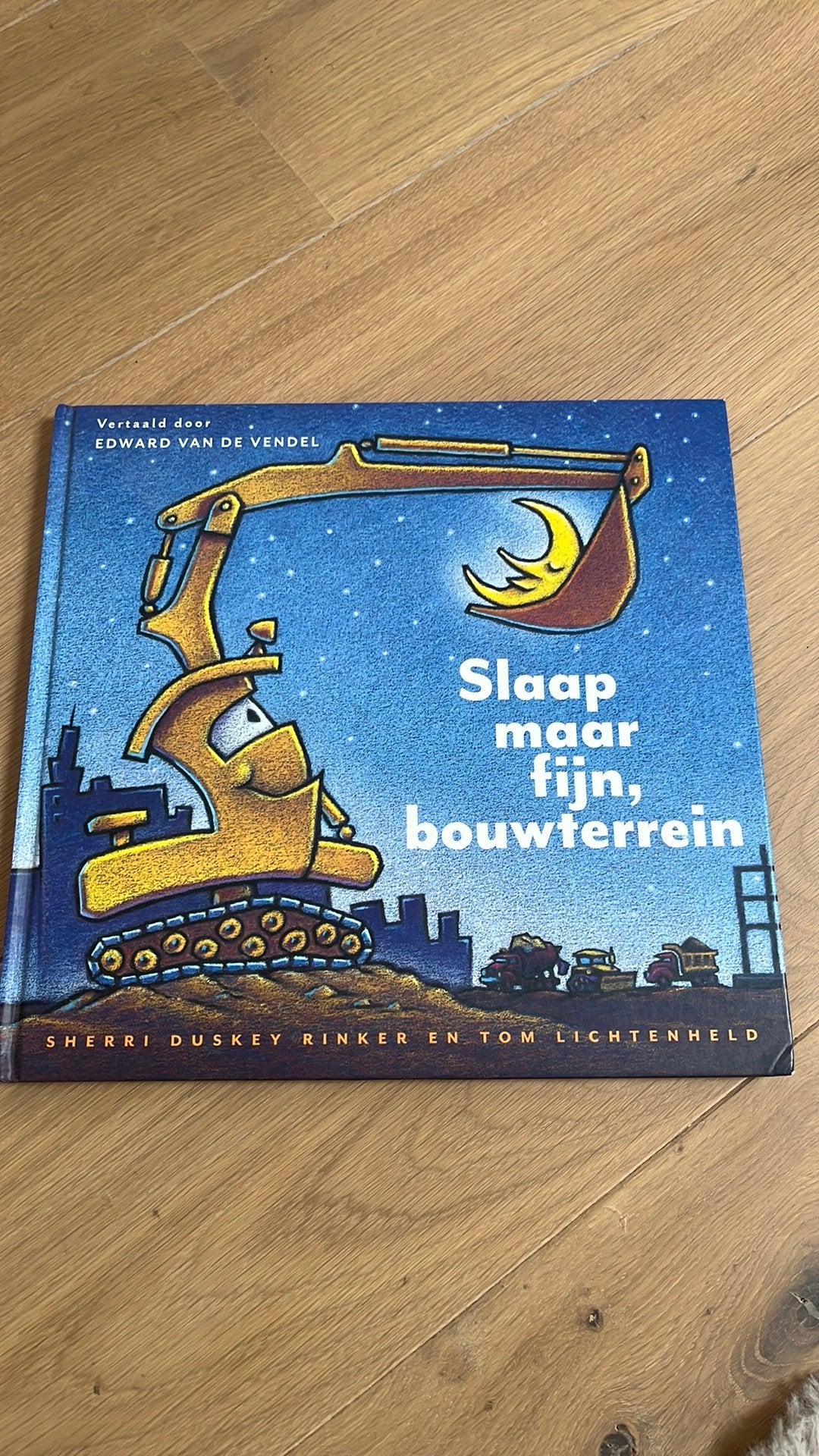 Sherri Duskey Rinker - Slaap maar fijn, bouwterrein, Boeken, Ophalen of Verzenden, Zo goed als nieuw, Sherri Duskey Rinker