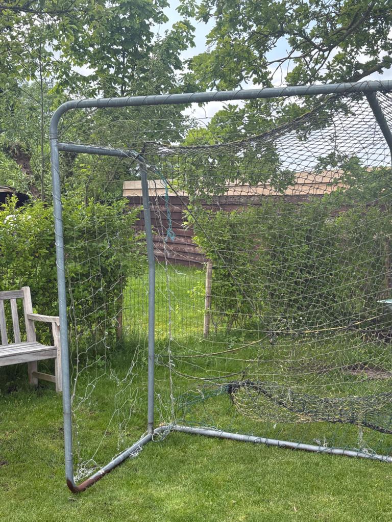 Voetbaldoel voor de tuin - Gebruikt, Groter dan maat XL, Ophalen, Gebruikt, Overige typen