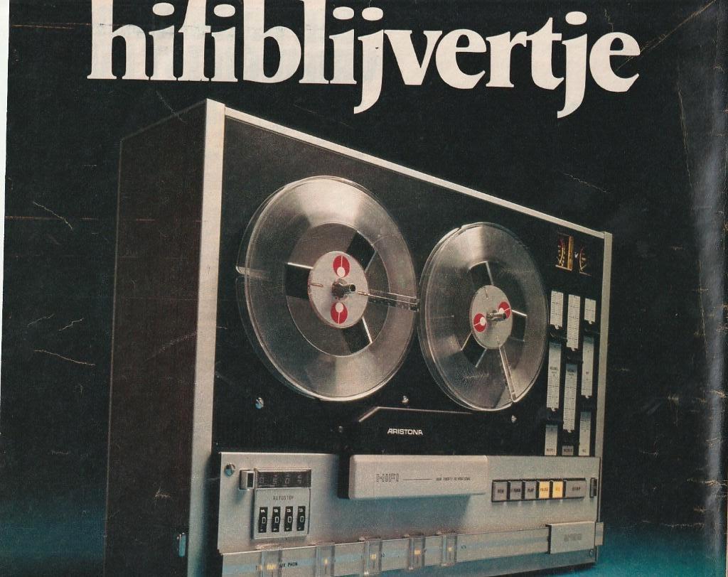 Retro reclame 1974 Aristona 9199 hifi blijvertje, Verzamelen, Verzenden, Overige typen