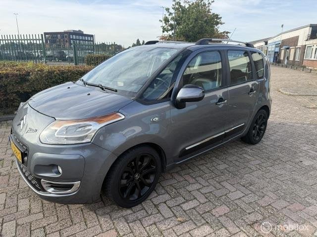 Citroen C3 Picasso 1.4 VTi Exclusive APK 09-2027-AIRCO-, Auto's, Voorwielaandrijving, Dealer onderhouden, Gebruikt, Zwart
