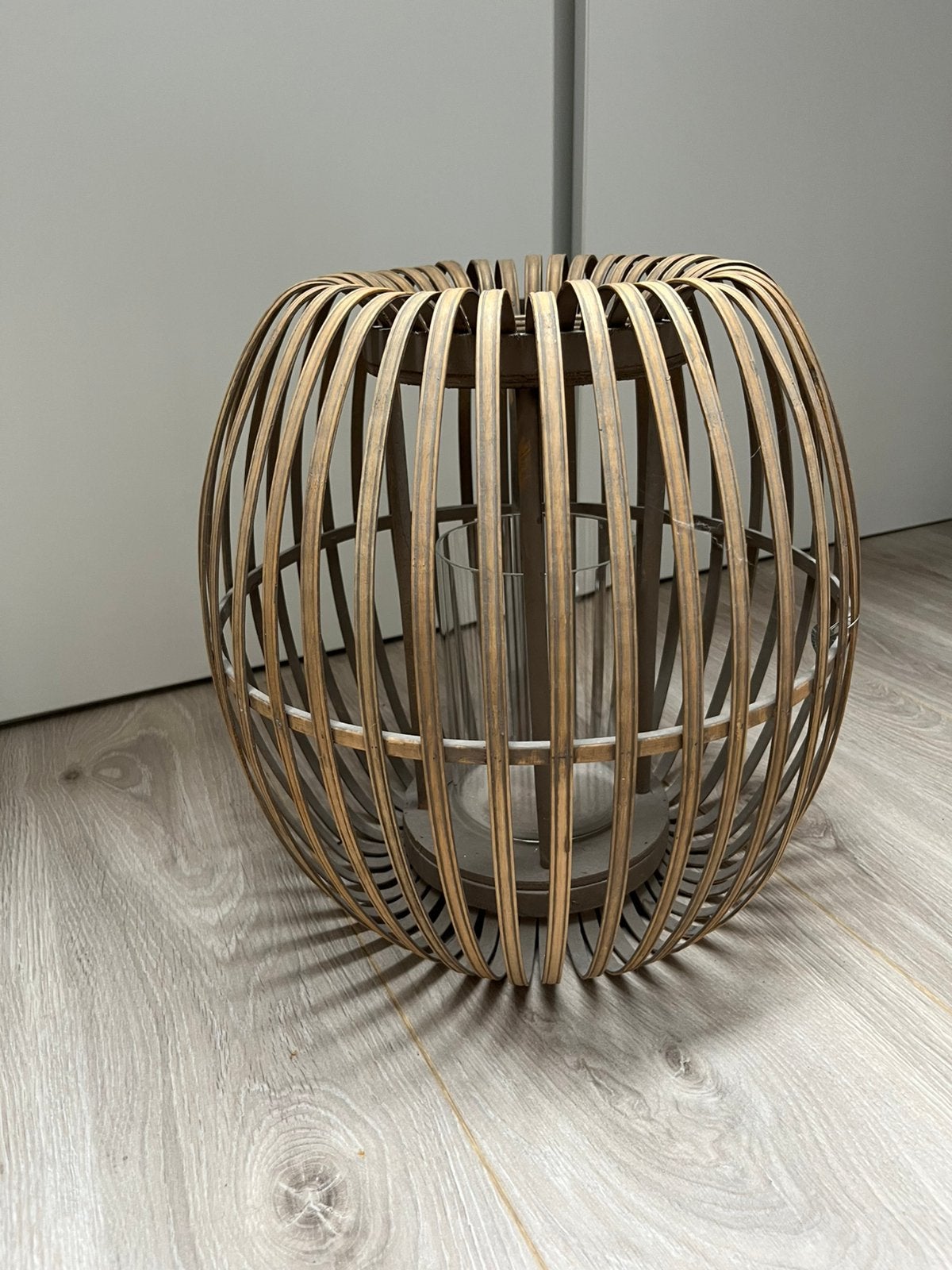 Riviera Maison windlicht/lantaarn, Huis en Inrichting, Woonaccessoires | Kandelaars en Kaarsen, Ophalen, Zo goed als nieuw, Lantaarn