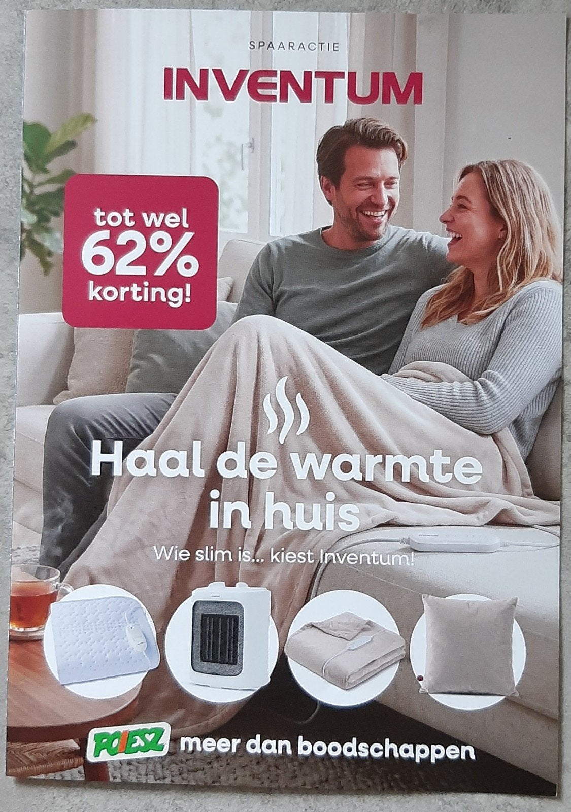 25 Poiesz Inventum zegels. Producten wel 62% korting., Verzamelen, Overige supermarkten, Ophalen of Verzenden
