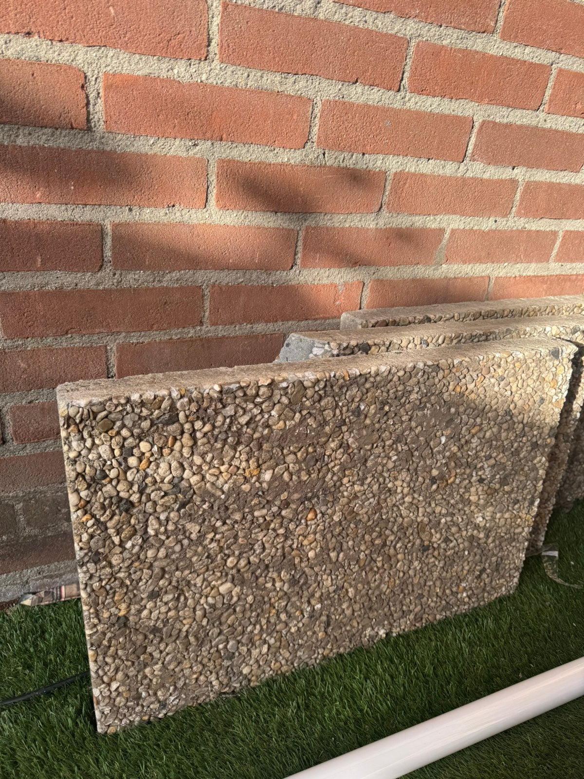Grindtegels 60x40 15 stuks, Tuin en Terras, Ophalen of Verzenden, Zo goed als nieuw, Beton, Terrastegels