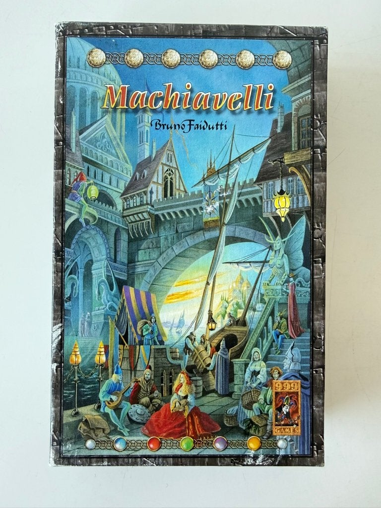 Spel, kaartspel Machiavelli, Bruno Faidutti / 999 Games, Ophalen of Verzenden, Zo goed als nieuw, 999 Games