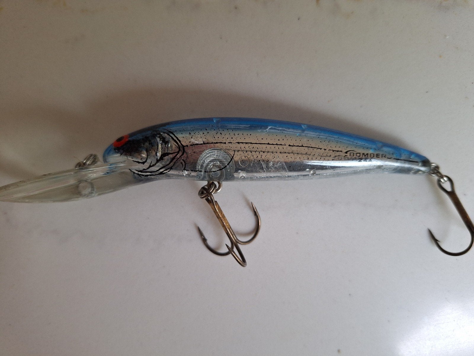 Bomber 24a long kunstaas plug, Watersport en Boten, Ophalen of Verzenden, Zo goed als nieuw, Overige typen