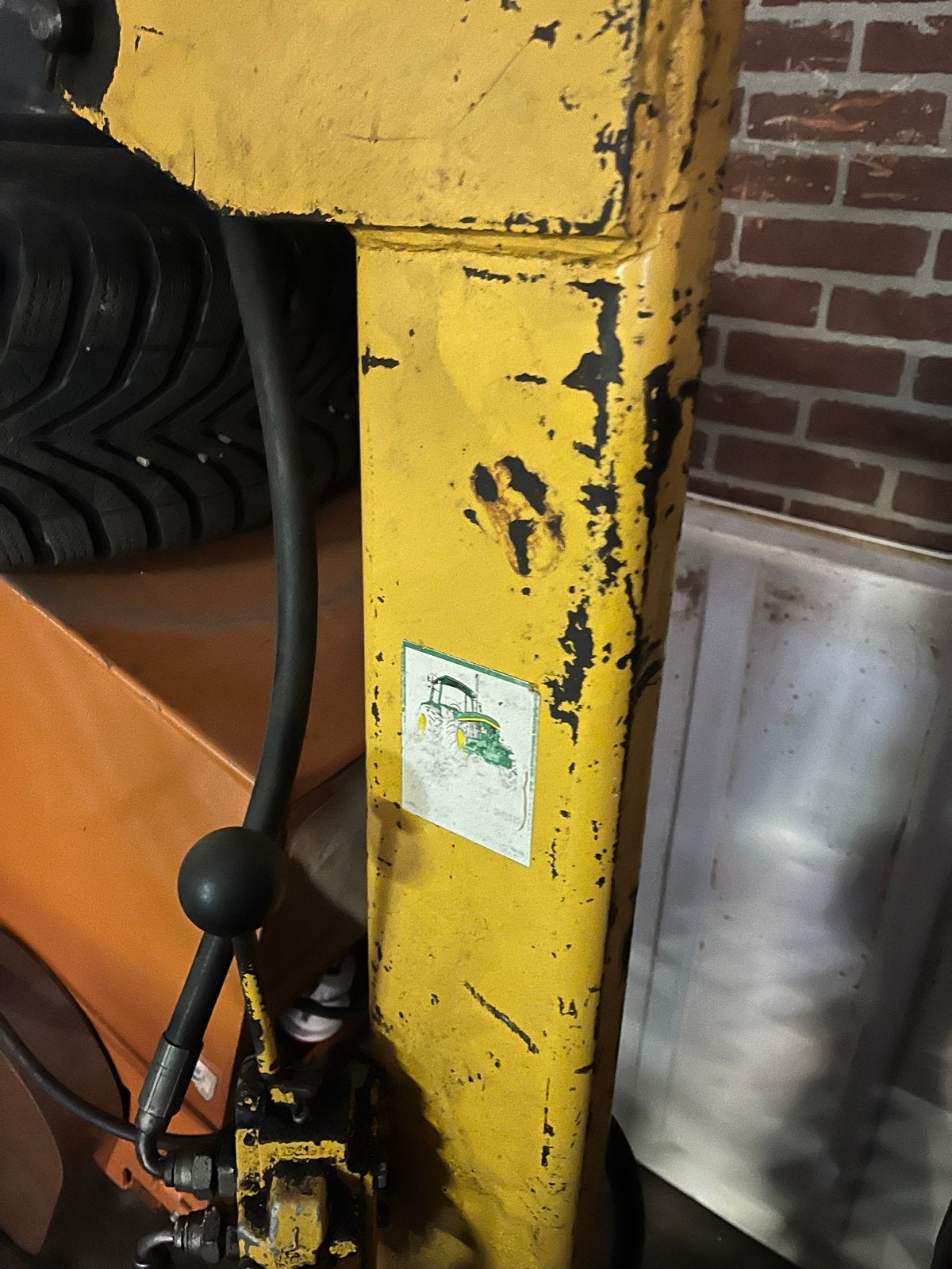 Hydraulische houtklover - Goed werkend, Tuin en Terras, Ophalen