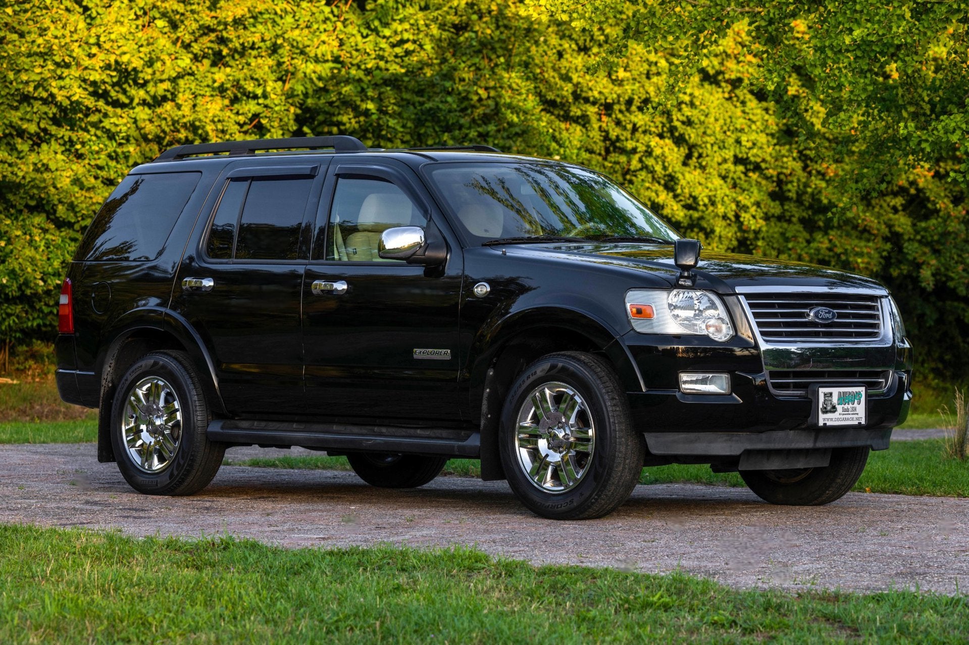Ford USA Explorer 4.0 V6 XLT 4x4 SUV 7-pers. 1e Eigenaar, Stof, Gebruikt, Beige, Zwart