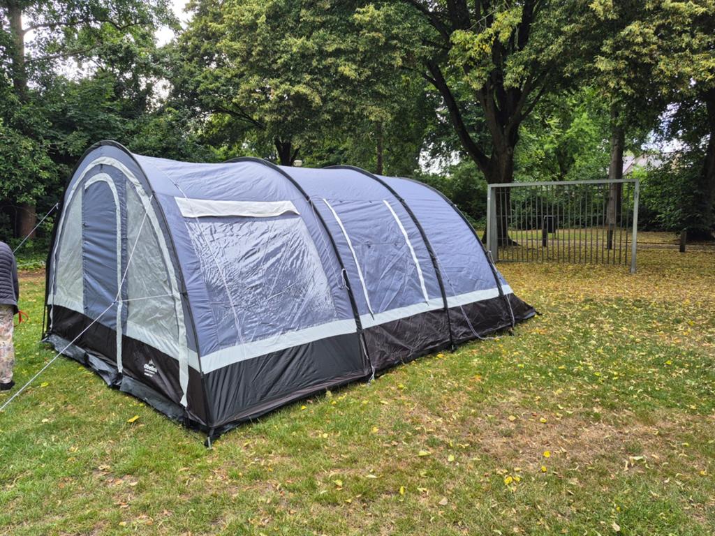 Obelink lugano 6 pers tunneltent, Caravans en Kamperen, Ophalen, Gebruikt