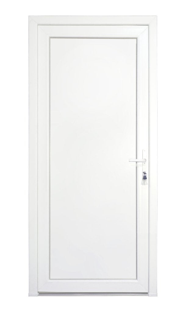 Deur Volpaneel Antraciet RAL 7016 98x215, Niet ingevuld, Kunststof, 80 tot 100 cm, Niet ingevuld