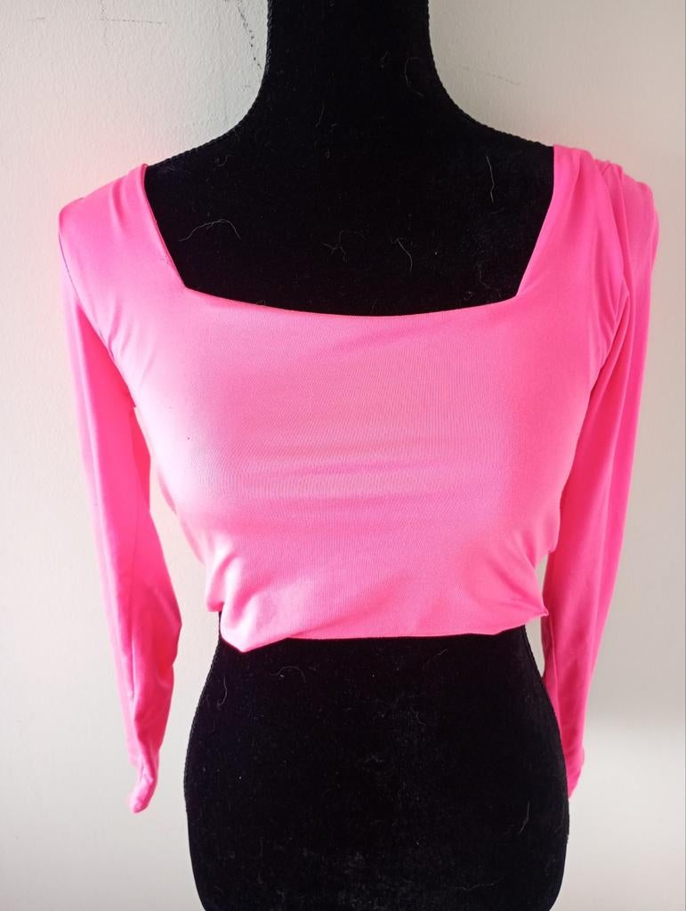 Roze crop top maat M van Cherry Koko, Maat 38/40 (M), Cherry Koko, Ophalen of Verzenden, Zo goed als nieuw