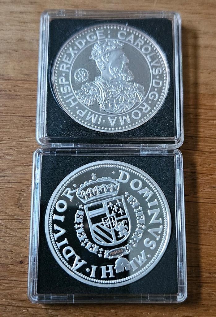 Zilveren munten set - Karel V en Willem van Oranje, Vóór koninkrijk, Setje, Geboorte of Huwelijk, Overige waardes