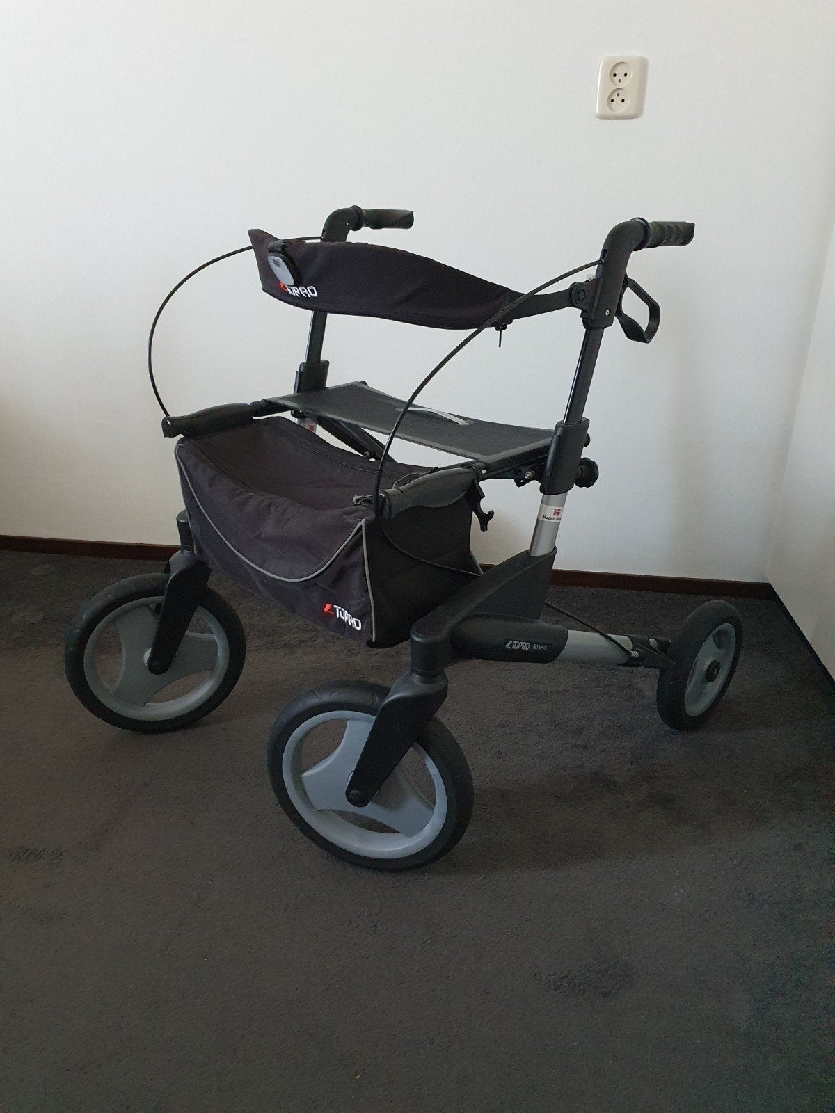 Rollator Topro Olympos, Diversen, Ophalen, Opvouwbaar, Gebruikt