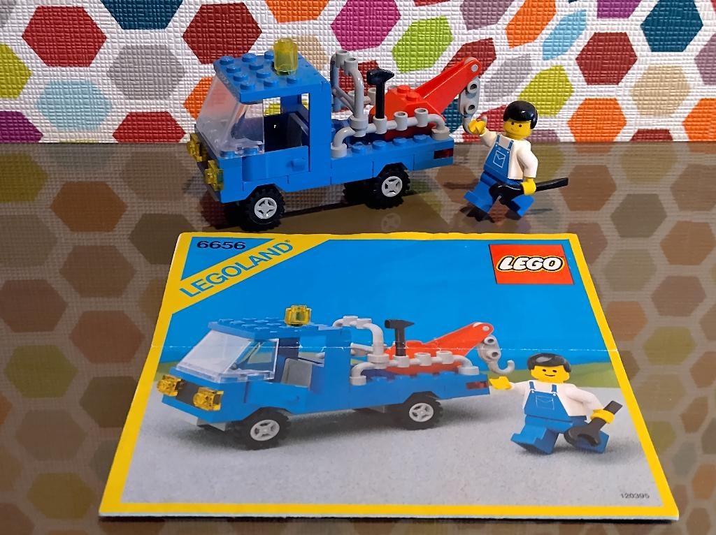 LEGO 6656 LEGOLAND Tow Truck, Gebruikt, Compleet, Lego, Ophalen of Verzenden