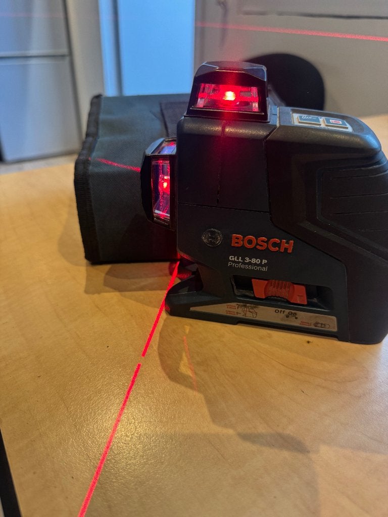 Bosch kruislijn laser, Bosch, Gebruikt, Ophalen of Verzenden, Www.bosch.nl