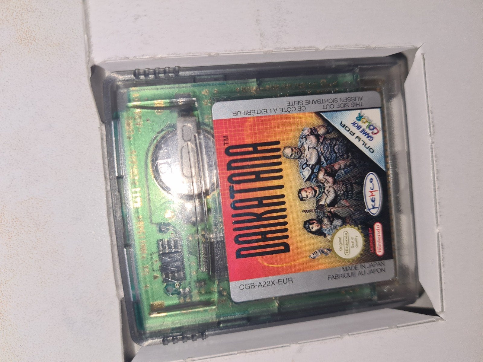 Daikatana Game Boy Color (CIB), Spelcomputers en Games, Games | Nintendo Game Boy, Avontuur en Actie, Gebruikt, 1 speler, Ophalen of Verzenden