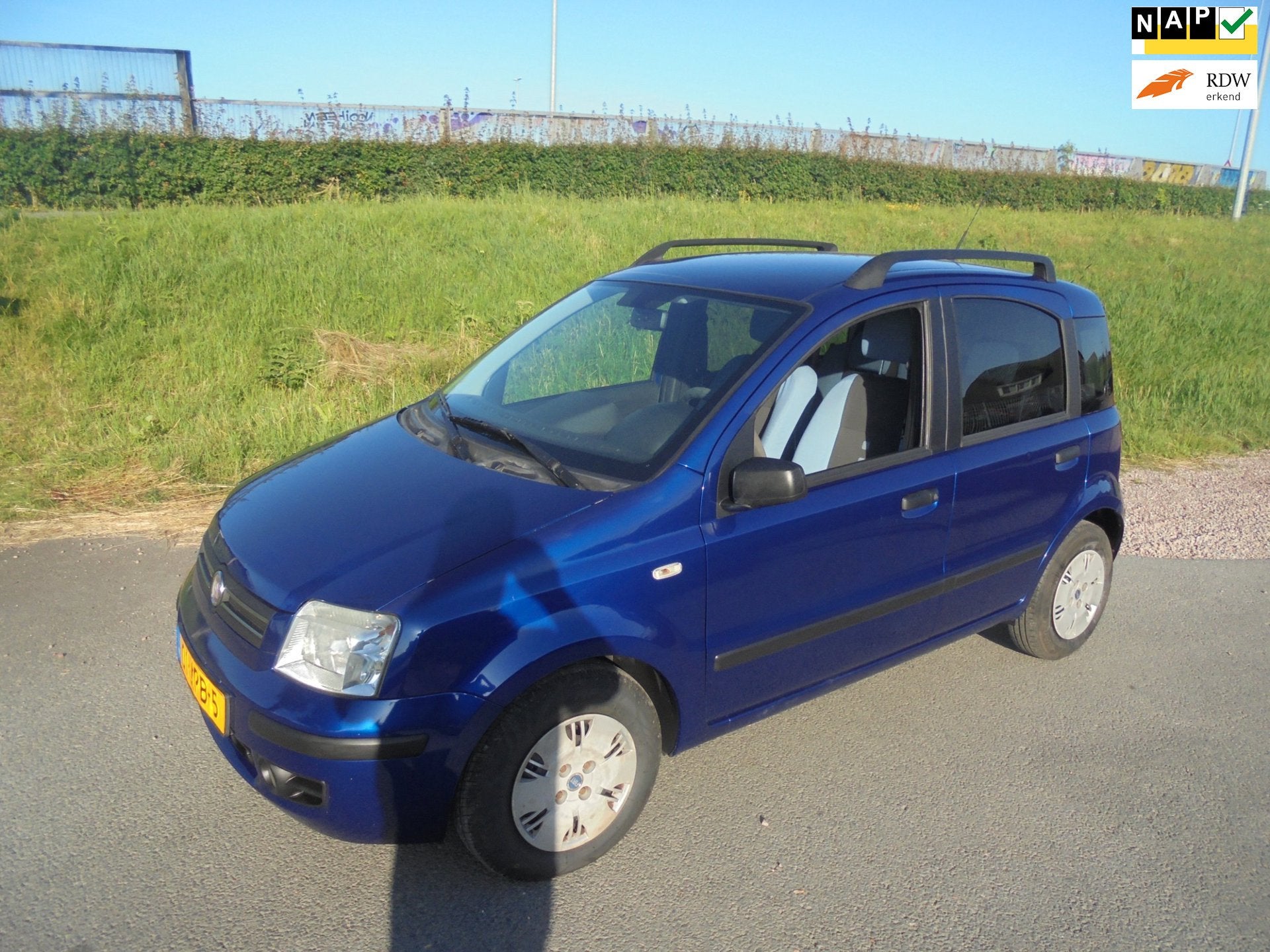 Fiat Panda Fiat Panda 1.2 benzine Emotion airco ecc 147.000k, Voorwielaandrijving, Gebruikt, 1242 cc, Origineel Nederlands