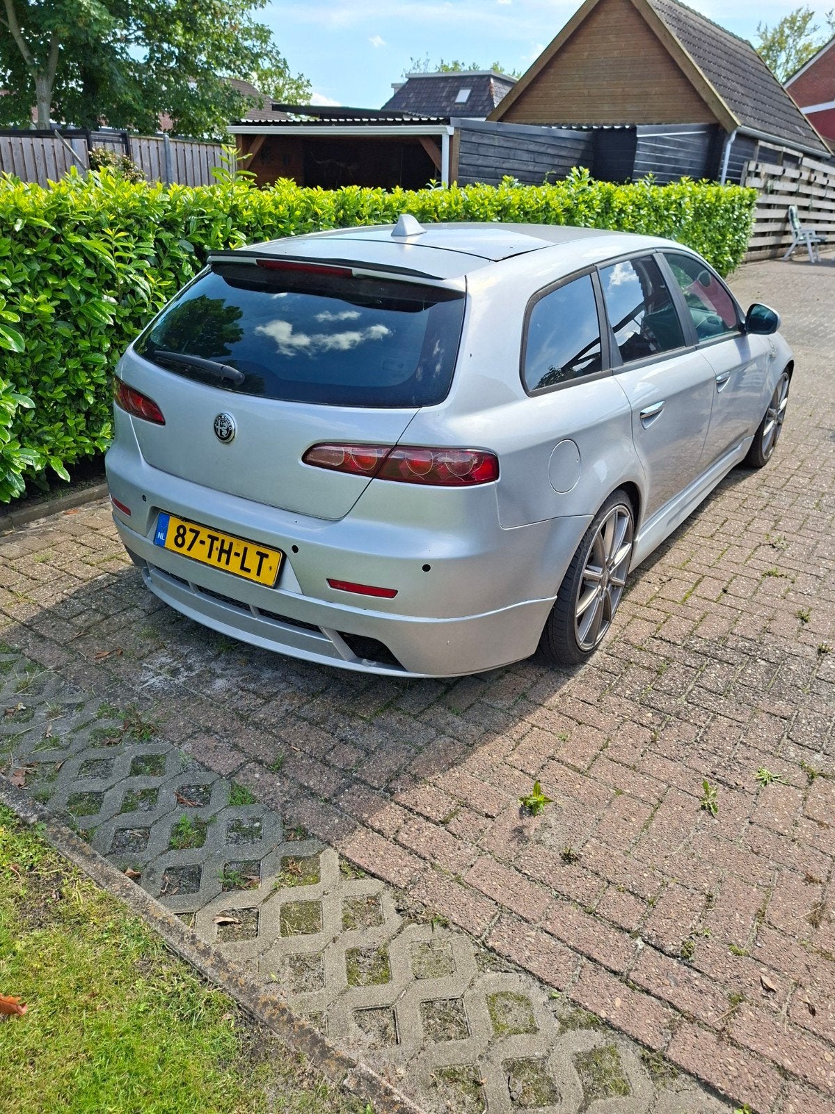 Alfa Romeo 159 2.2 JTS SW 2006 Grijs, Auto's, Alfa Romeo, Voorwielaandrijving, Zwart, 4 cilinders, Stationwagon