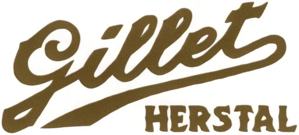 Gillet Herstal sticker #1, Motoren, Accessoires | Stickers, Ophalen of Verzenden