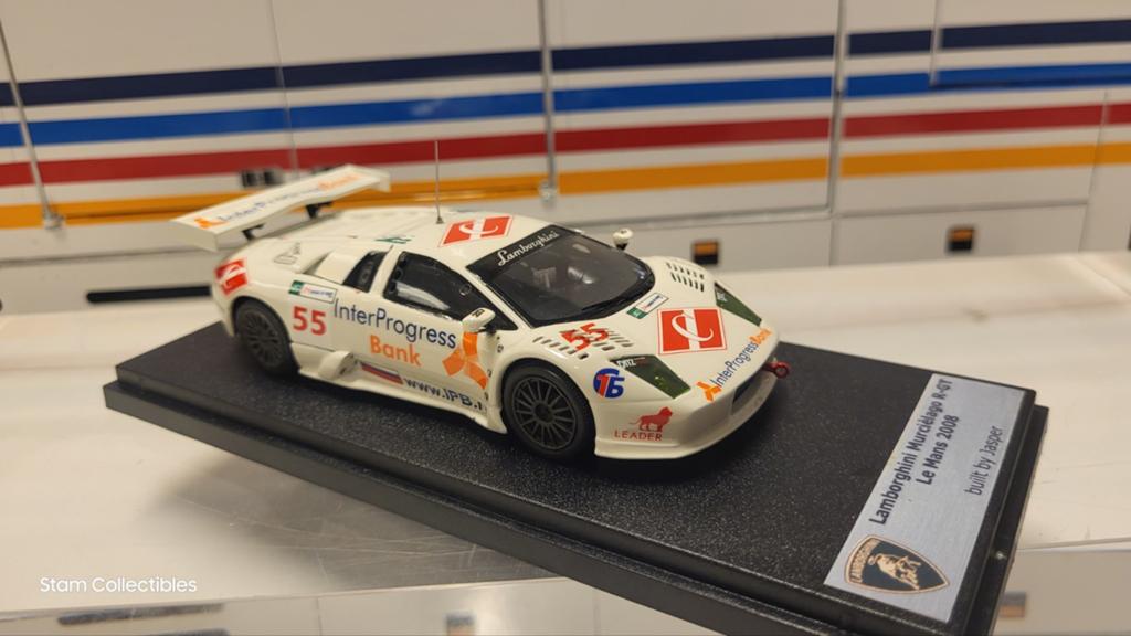 Lamborghini Murciélago R-GT Kox / Hezemans Le Mans - 2008, Overige merken, Auto, Ophalen of Verzenden, Zo goed als nieuw