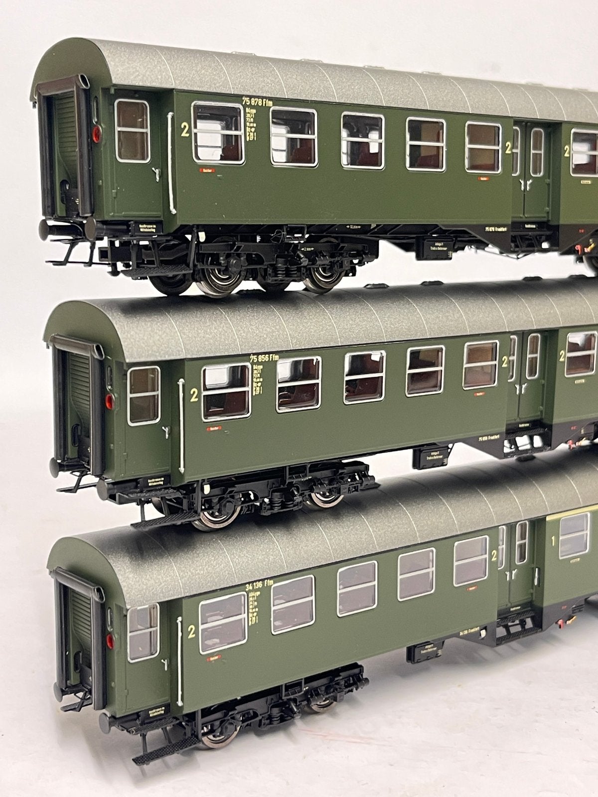 ** NIEUW ** BRAWA 3 Rijtuigen 46075 46076 46077 **, Hobby en Vrije tijd, Overige merken, Gelijkstroom of Wisselstroom, Ophalen of Verzenden