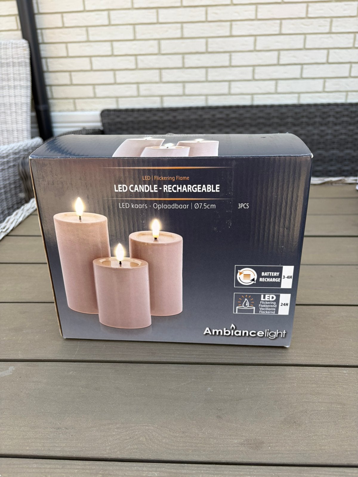 Led kaarsen oplaadbaar, Ophalen, Nieuw