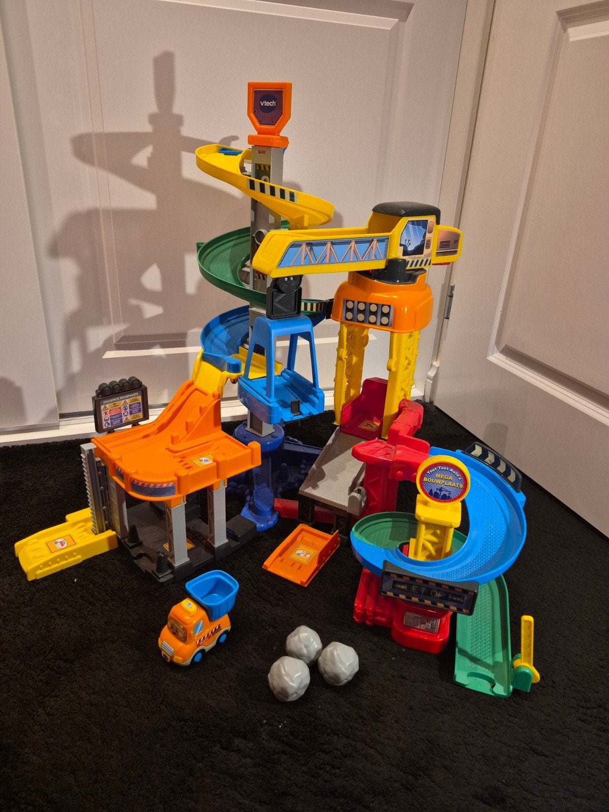 VTech Toet Toet Auto's Bouwplaats (bijna compleet), Kinderen en Baby's, Ophalen, Gebruikt, 2 tot 4 jaar