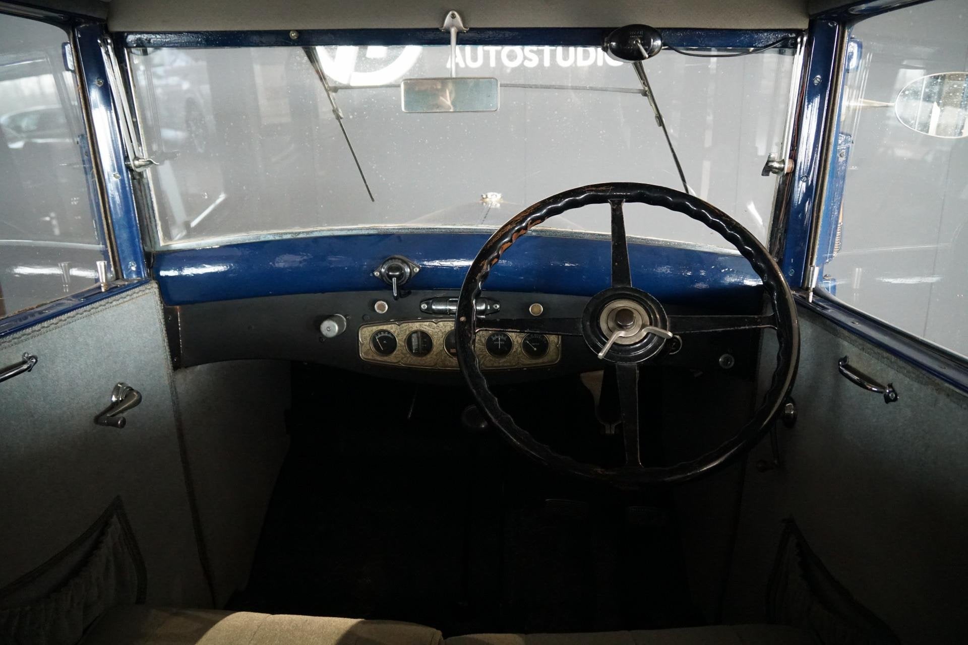 Graham-Paige 610 4-deurs Sedan 1928, Overige merken, Stof, Overige carrosserieën, Blauw