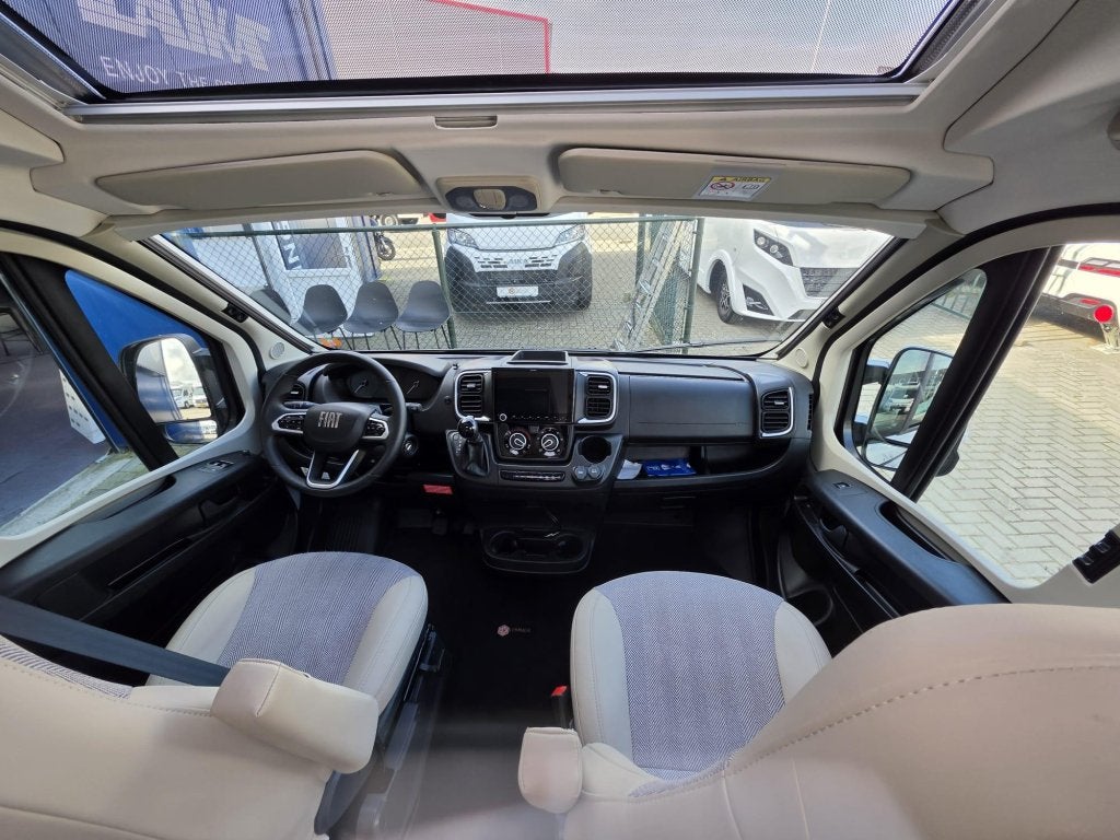 Etrusco CV 640 SB Plus Zonnepaneel, Lithium, Automaat, Ringverwarming, Fiat, Tot en met 2