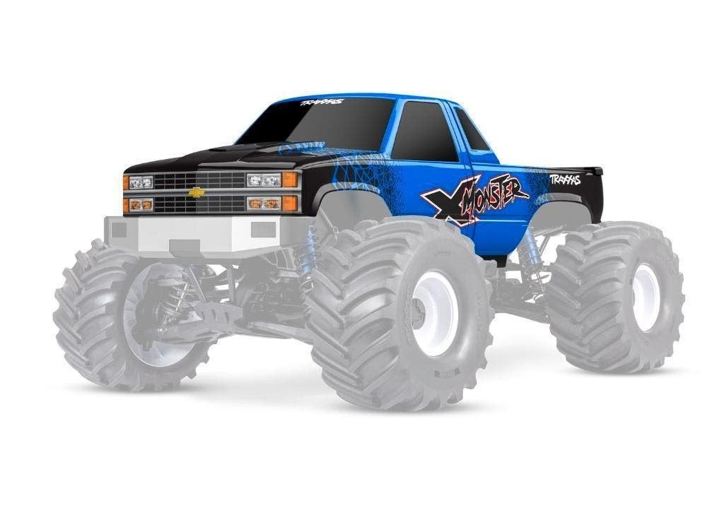 BODY X-Maxx MT CHEVY K1500 Blue, Ophalen of Verzenden, Nieuw