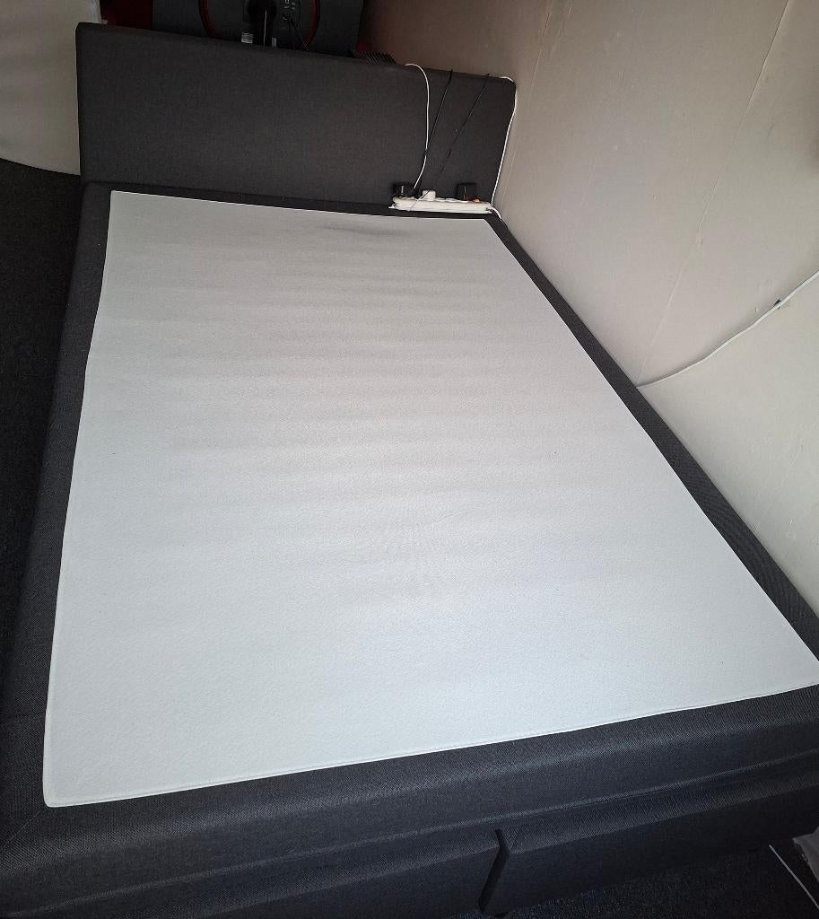 Boxspring 140x210 cm, Ophalen, Gebruikt, 210 cm, Tweepersoons