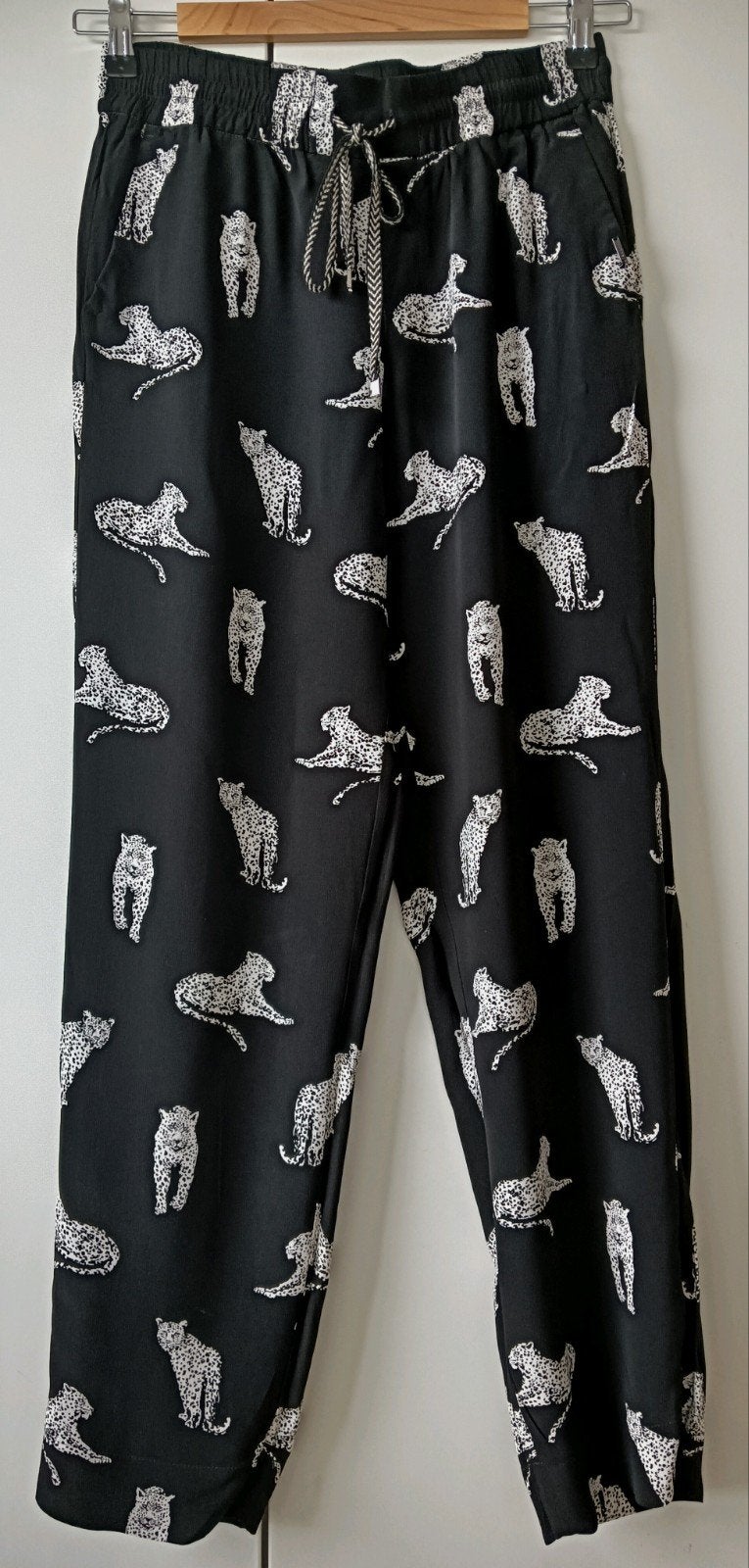 Xandres pantalon in maat 36/smalle 38 in nieuwstaat, Liu Jo, Zwart, Ophalen of Verzenden, Zo goed als nieuw
