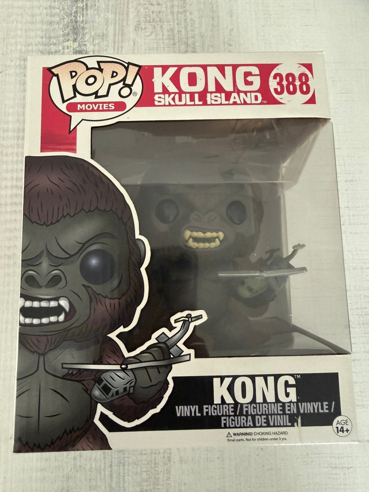 Funko Pop! Movies Kong Skull Island #388, Ophalen of Verzenden, Nieuw
