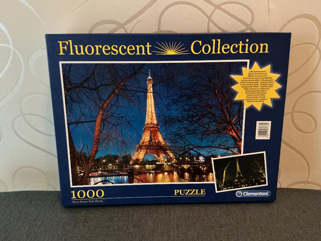 Eiffeltoren Parijs puzzel (alleen ophalen), Ophalen, 500 t/m 1500 stukjes, Zo goed als nieuw, Legpuzzel