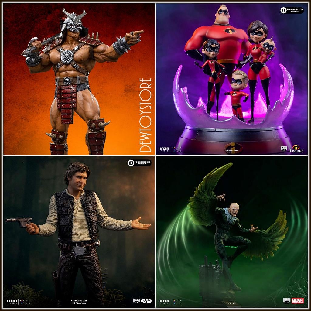 [Pre-order] Iron Studios Art Scale Statue Fixed Pose Figure, Verzenden, Nieuw