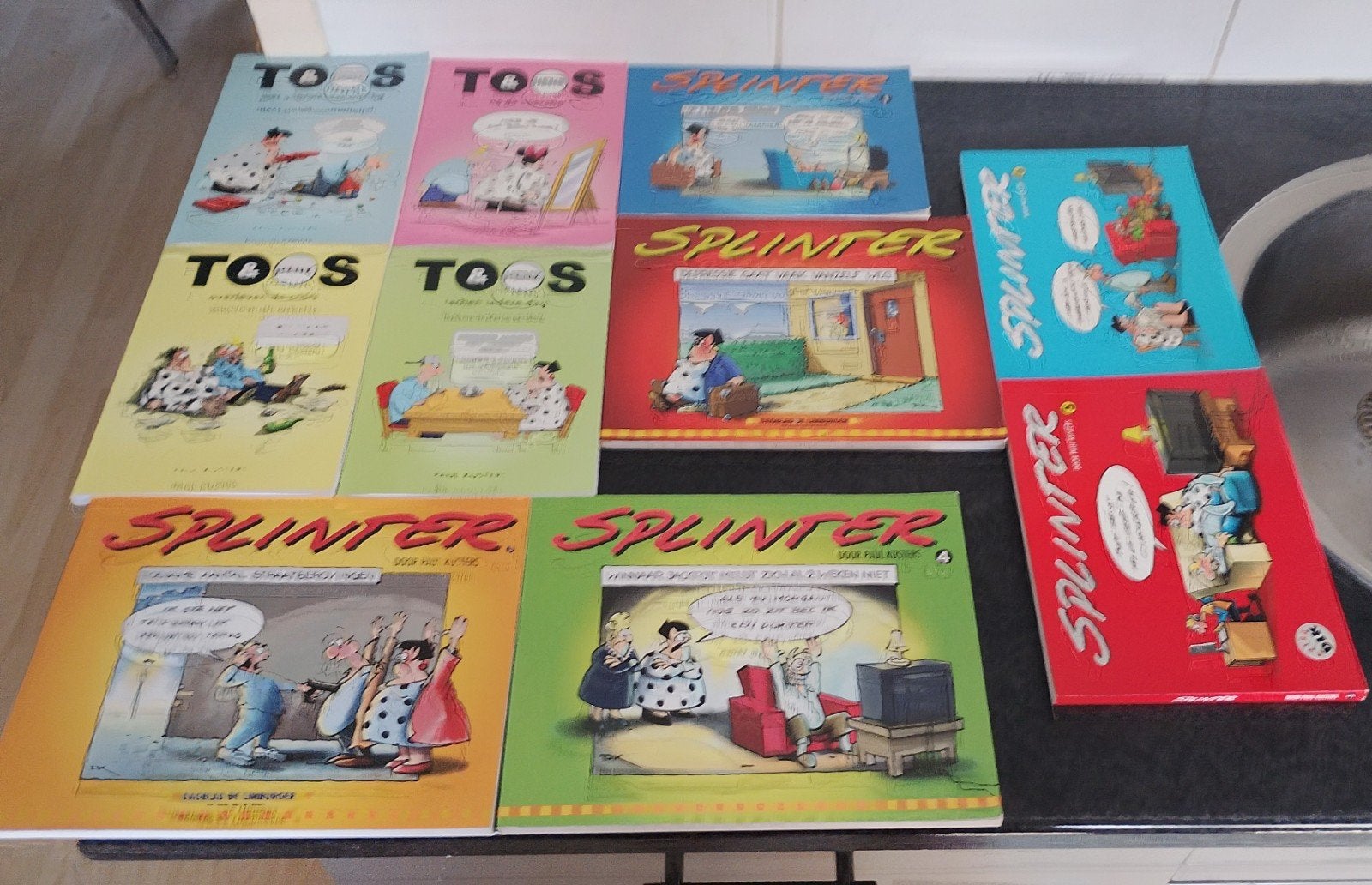 Toos en Henk en Splinter, Paul Kusters, Complete Series, Boeken, Ophalen of Verzenden