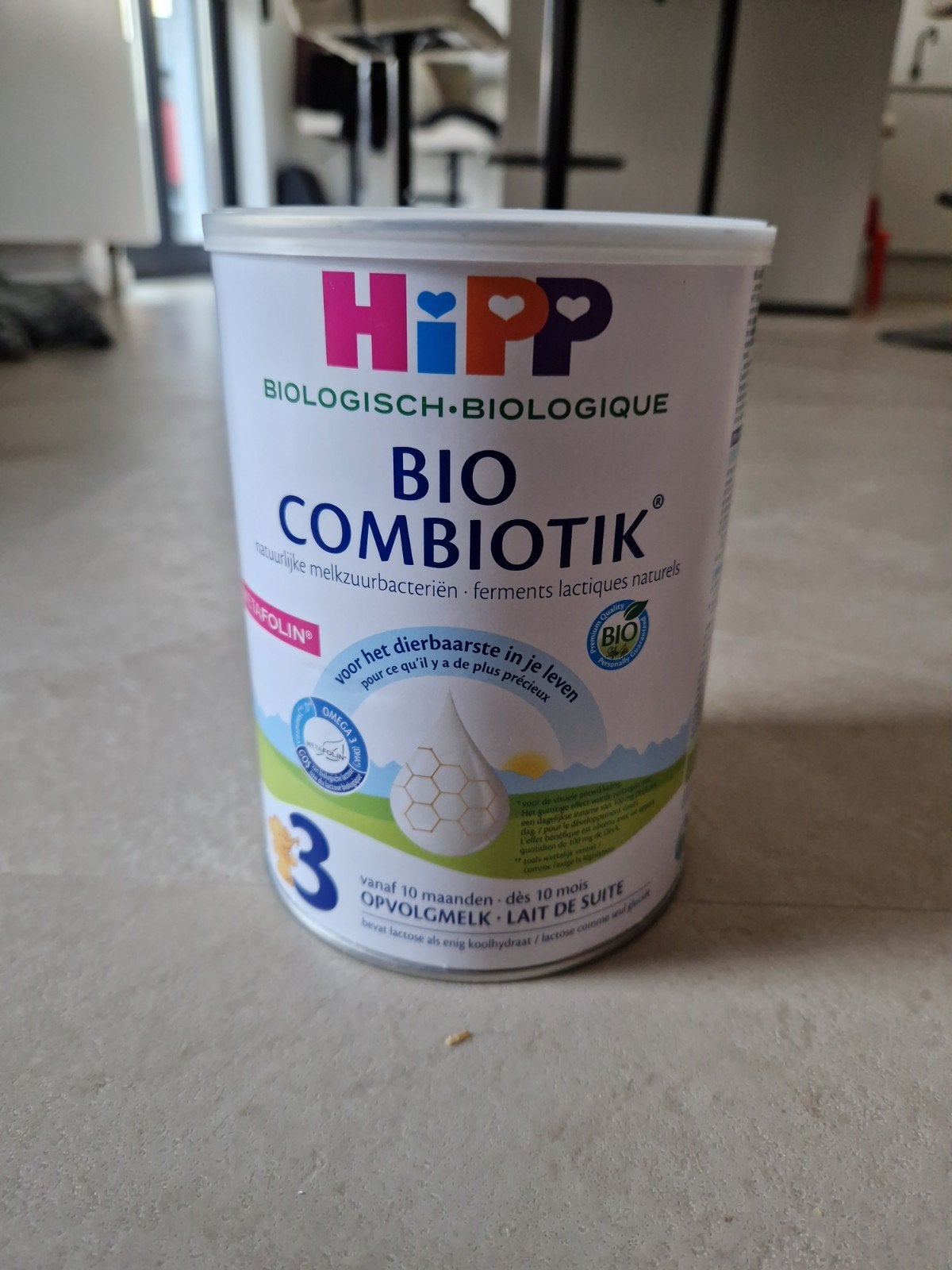 HIPP BIO COMBIOTIK 3 Opvolgmelk - 800g (THT 30-09-2027), Ophalen of Verzenden, Nieuw, Overige typen
